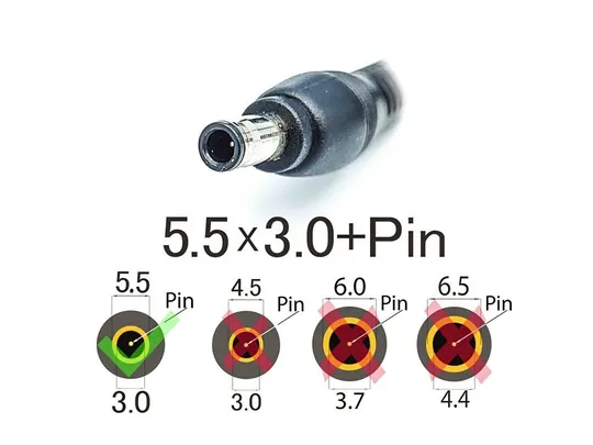 Купити Блок питания для Samsung SF311, SF310, QX310, Q330, RV508, RV410, RV408, RF411, Q318 (19V 3.16A 65W