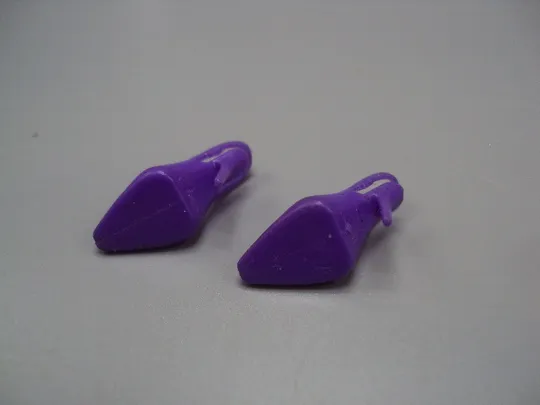 Кукольная обувь фиолетовые туфли для Барби лялькове взуття фіолетові туфельки для Барбі №18647 Де купити