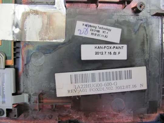 №67-6 Кришка панель палмрест та тачпад 0VPTH8 для DELL PRECISION M4600 оригінал Характеристики