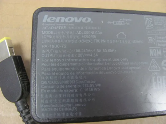 Блок живлення Lenovo adlx90nlc3a 45n0245 45n0499  90W 4.5A  Штекер  Square 5 Pin Можливий ОПТ від 10шт ціна договірна! Де купити