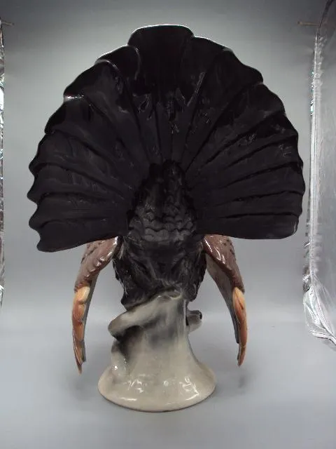 Фигура фарфор статуэтка Германия птица глухарь фазан тетерев высота 42,3 см №14063 З аукціону