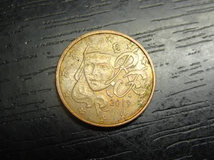 фото, 2 євроцента 2019 Франція