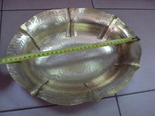 Конфетница фруктовница Battuto a Mano посеребрение размер 8,5 х 33 х 25,5 см №11783 Характеристики