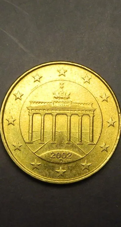 фото, 10 євроцентів 2002 D Німеччина