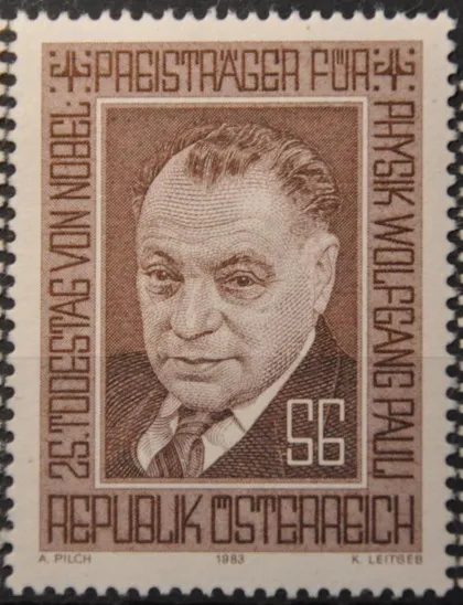 фото, Австрия Физик Вольфганг Паули 1983