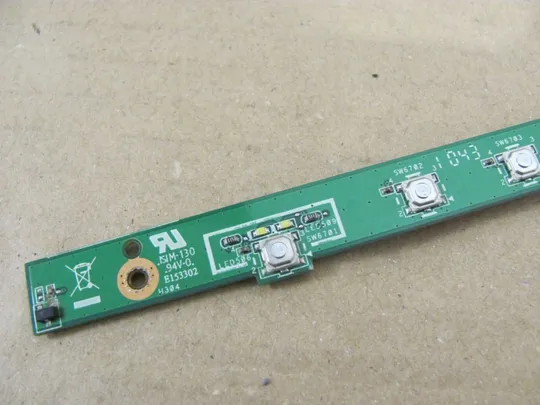 521-19 плата кнопок 69N0KEG10A01 для ASUS N53S N53J N53 оригінал Недорого