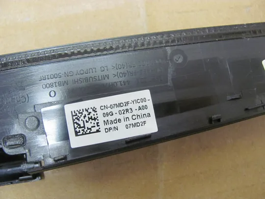 номер0948-2 рамка матриці matrix frame Окантовка дисплея Рамка екрана Корпус рамка матриці 07MD2F 460.0H71K.0003  для Dell G3 3590 G3 3500 оригінал Недорого