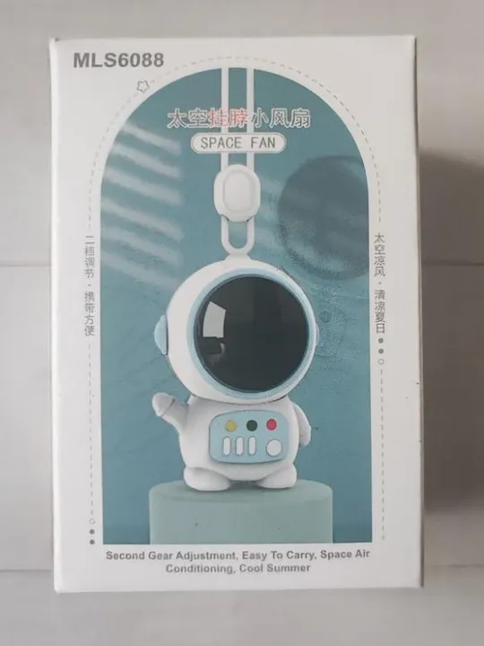 Купити Портативний вентилятор космонавт usb з акумулятором безлопатевий