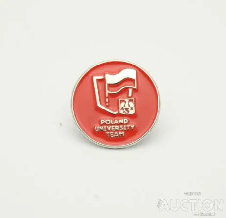 Зимняя Универсиада 2025 Турин Италия. Официальный значок сборной Польши. Ціна