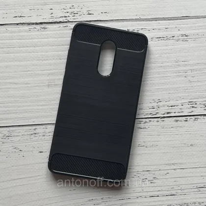 фото, Чохол Xiaomi Redmi Note 4X для телефону силіконовий Чорний
