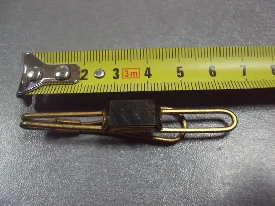 Купити Зажим для галстука минерал ссср позолота №10106