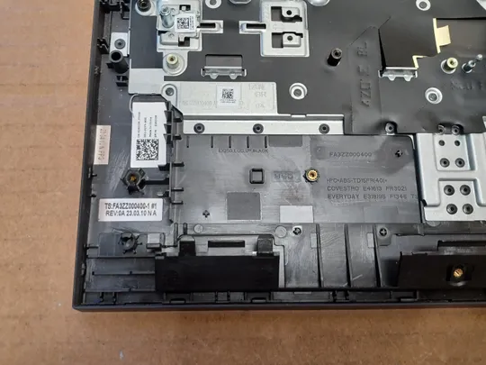 номер1054-3 Кришка панель палмрест 025CCM FA3ZZ000400 AP3ZZ000301 клавіатура робоча для Dell G15  5530 5531 5535 топкейс Верхня панель палмрест cover-C оригінал Недорого