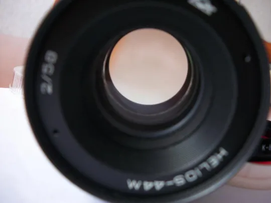 Объектив Гелиос-44М, М-42, крышка задняя,  отличный, Цена-min. Светофильтров-Нет. З аукціону