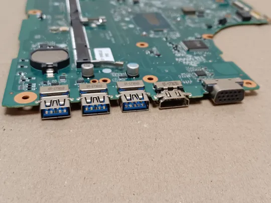 номер1078-6 материнська плата  DA0FH9MB6C0 SR244 i3-5005U для  Fujitsu Lifebook A555 Mainboard Материнка Основна плата Системна плата Плата системи Laptop motherboard мамка ноутбучна плата оригінал Недорого