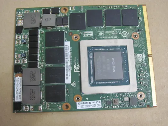 610-22 відеокарта  робоча 827227-001 Nvidia Quadro M4000M 4GB GDDR5  для HP EliteBook ZBOOK 17 G3  оригінал Ціна