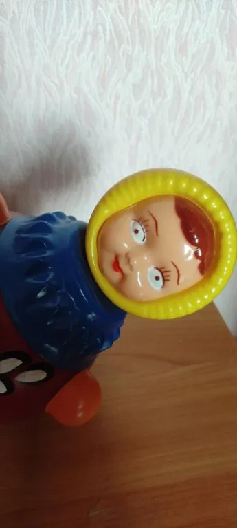 Неваляшка кукла СССР качается как надо с приятным звуком 22см nt849 З аукціону