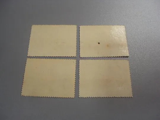 марки серия Либерия 1957 Благотворительный фонд Табмен Помощь детям авиапочта лот 4 шт гаш №2682 Де купити