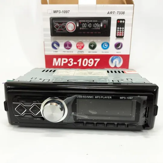 Автомагнитола MP3-1097 BT ISO со съемной панелью, Автомагнитола магнитола в авто с Usb сенсорная Продаж