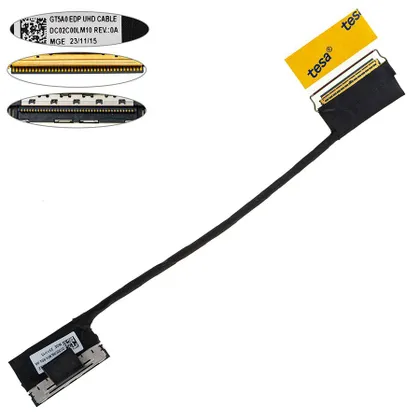 фото, Шлейф матриці для ноутбука Lenovo (ThinkPad T15p, P15v Gen1,2,3) 40 0.5UHD (C02C00LM10)