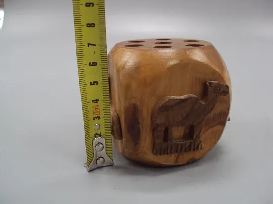 Купити Подставка для ручек карандашница дерево животные вес 230 грамм высота 6,5-7 см №11028