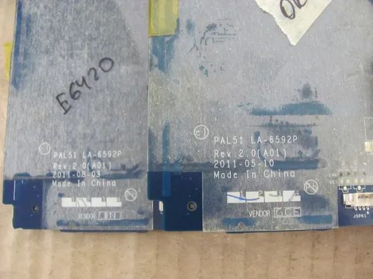 453-1 материнська плата LA-6592P РОБОЧА для DELL LATITUDE E6420 оригінал Продаж