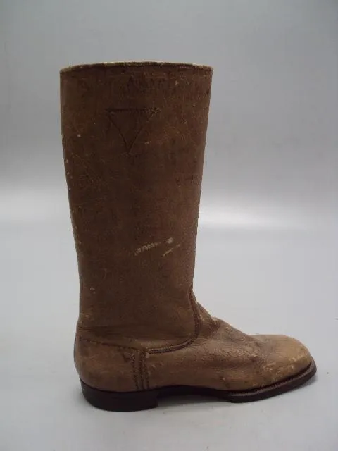 Сапог подставка для ручек карандашница 1929 г. подарок председателю Артели натуральная кожа №13957 Характеристики