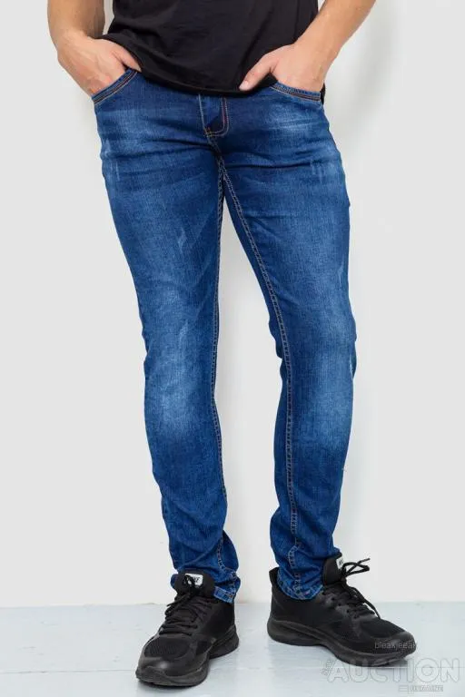 Джинсы мужские демисезонные, цвет синий, 243R4003 Ціна