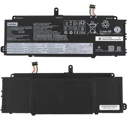 фото, Оригінальна батарея для ноутбука LENOVO L22C4P70 (ThinkPad X13 G4 T, X13 Gen 4) 15.48V 3450mAh 53.4Wh Black (5B11H56369)
