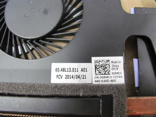 771-12 система охолодження 60.48L13.011 00RMC3 для Dell Inspiron 17 7737 7537 7437 7746  оригінал Продаж