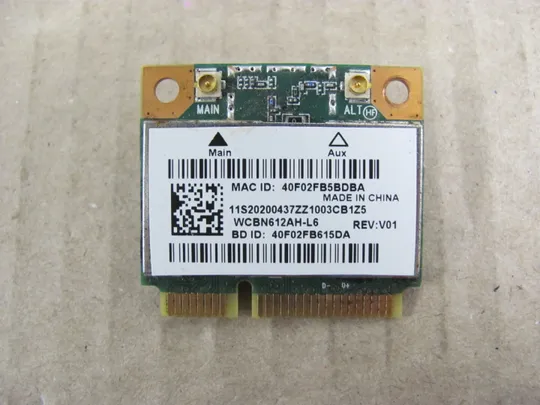 395-24 WI-FI адаптер  ANTEL QCWB335  для Lenovo G500S G505S G510S оригінал З аукціону
