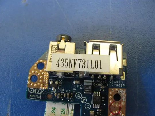 №43-3 Плата модуль USB AUDIO LS-7905P 435NV731L01 для Dell Latitude E5430 оригінал Продаж