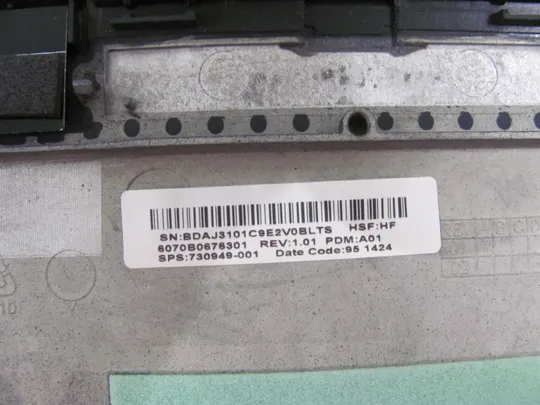 454-7 кришка матриці 6070B0676301 730949-001 для HP ELITEBOOK  840 740 745 G1 G2 оригінал На торгах