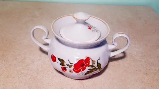 Купити Цукорниця Маки стара радянська порцеляна Суми Вживане