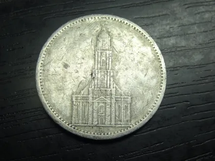 фото, 5 рейхсмарок 1935 A Німеччина Кірха срібло