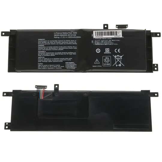 Батарея для ноутбука ASUS B21N1329 (X453MA, X553MA series) 7.2V 4000mAh 29Wh Black Ціна