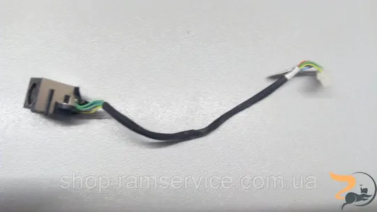 Роз’єм живлення для ноутбука Dell XPS 15 L502x, DDGM6BPB000, б/в Ціна