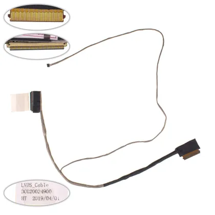 фото, Шлейф матриці для ноутбука Dell (Inspiron: 5558, 3558, 5555, 5551, 5559), 40pin, FHD (DC020024900)