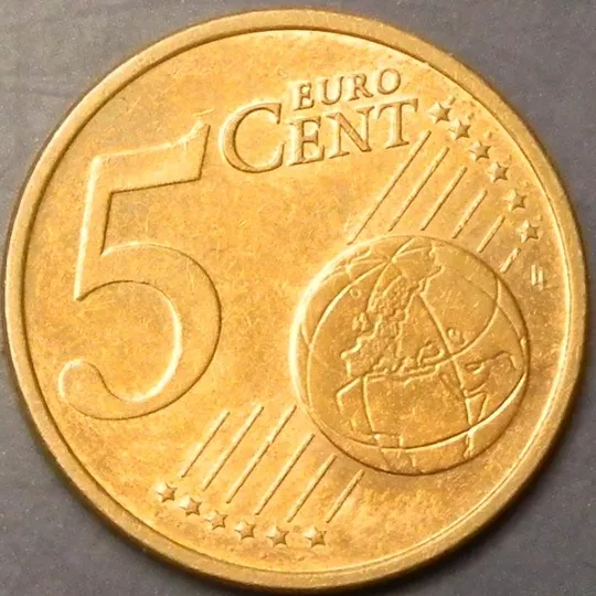 Купити 5 євроцентів 2004 A Німеччина