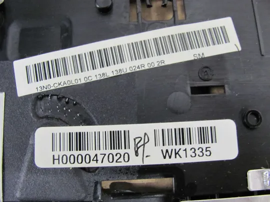 500-4 Кришка панель палмрест тачпад H000047020 13N0-CKA0L01 для Toshiba Satellite C50 C50D C50D-A оригінал З аукціону