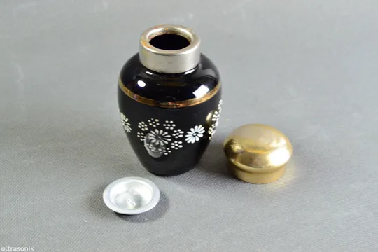 Купити Чайниця банка синя кобальтова скло старе радянське кольорове Вживане