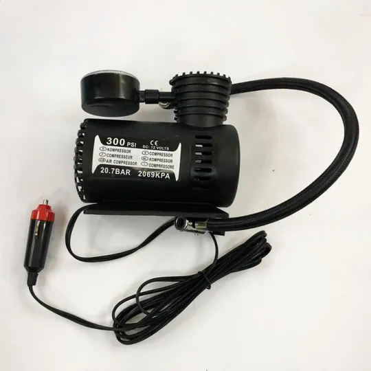 Автомобильный компрессор насос Air Pomp Ji030. Товaры для автомобиля надуть колеса за 2 минуты Інтернет-аукціон