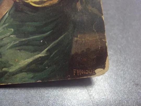 открытка holoubek девушка ню  №1525 З аукціону