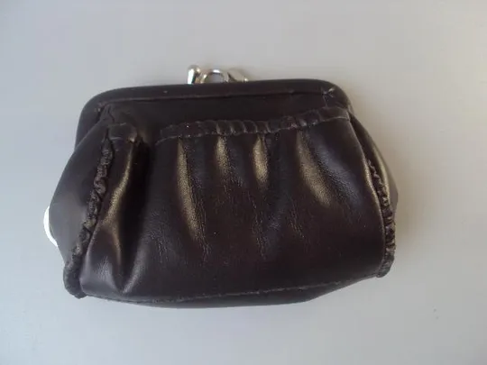 Кошелек маленький кожзам б/у №10330 Де купити