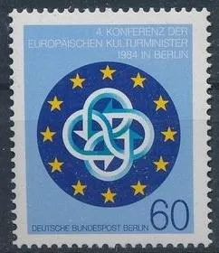 фото, ФРГ Совещание министров культуры Европы 1984