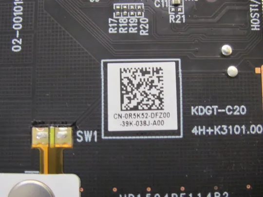 номер1003-15 тачпад сенсорна панель touchpad 0R5K52  для Dell Precision  7670 7680 7770 7780 оригінал Продаж