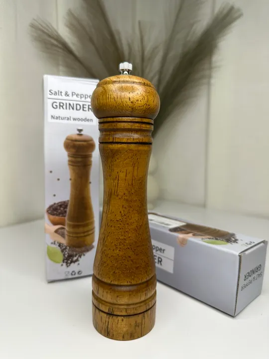 Дерев'яний млин для перцю з потужною обертовою шліфувальною машиною (21) Ціна