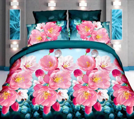 Комплект постельного белья от украинского производителя Polycotton Полуторный 90951 Ціна