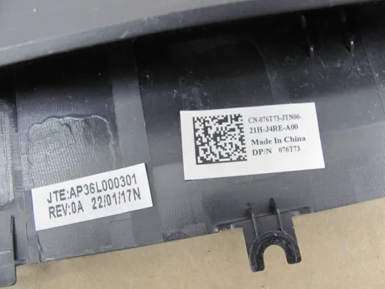 778-7 панель палмрест AP36L000301 076T73 0xv4kv для Dell Inspiron G15 5510 5511 5515 оригінал Інтернет-аукціон