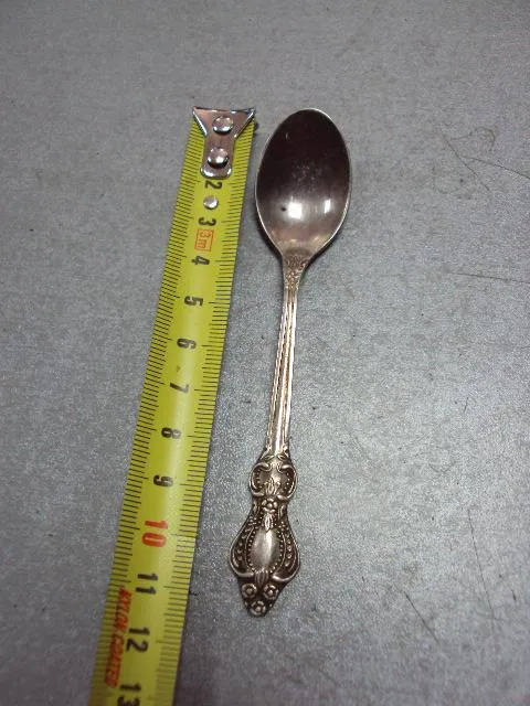 Ложка чайная кофейная ложечка роза цветы мнц ссср длина 11 см №11305 Ціна