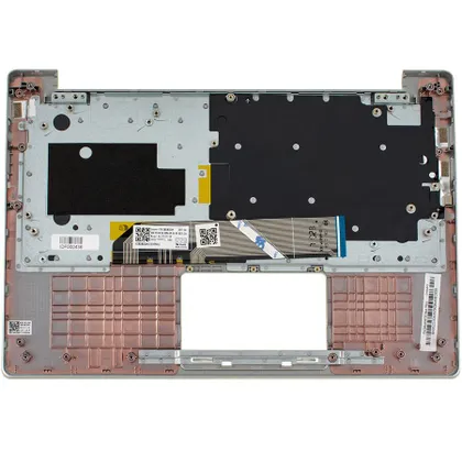 фото, Клавіатура для ноутбука LENOVO (IdeaPad 120S-11IAP Keyboard+передня панель) rus, silver